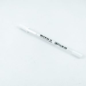 Lapicero tinta gel blanco Sakura Gelly Roll 10 | Ideal para detalles