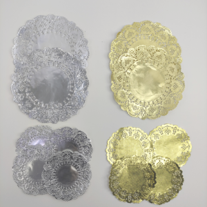 Decoración Dorada Plateada