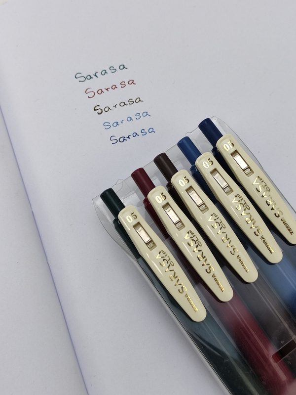 lapicero gel sarasa vintage
