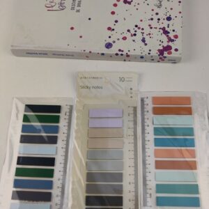 Marcadores adhesivos Morandi – Set de 1200 marcadores