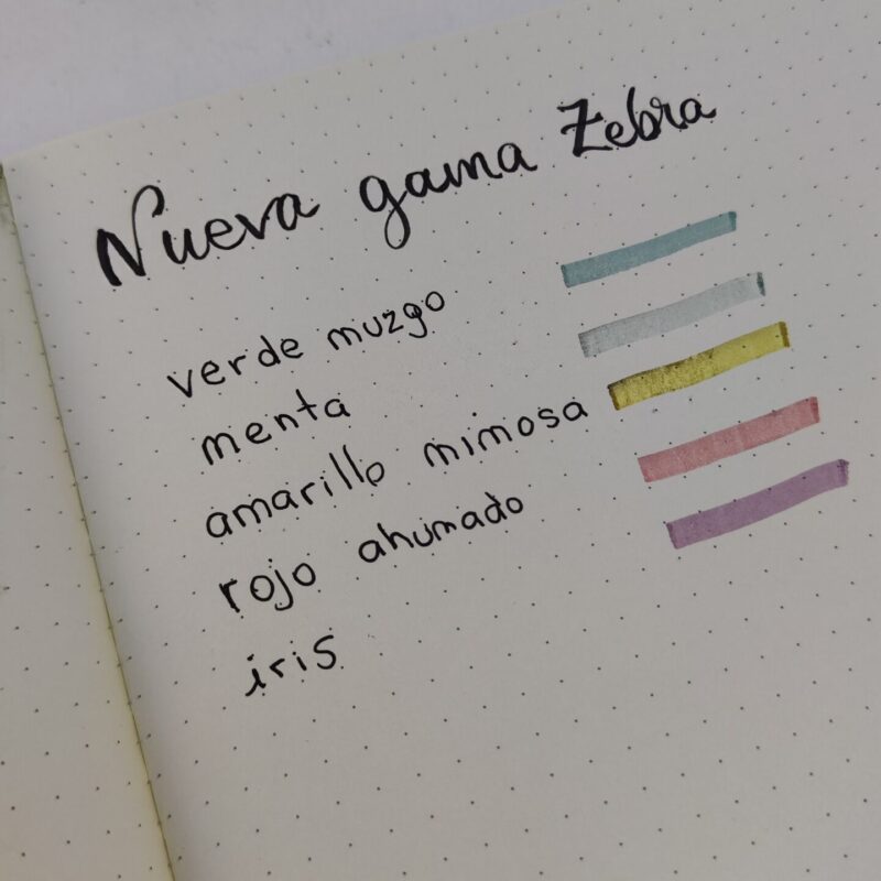 Nuevo set zebra 2025 -  Soft and calm colors