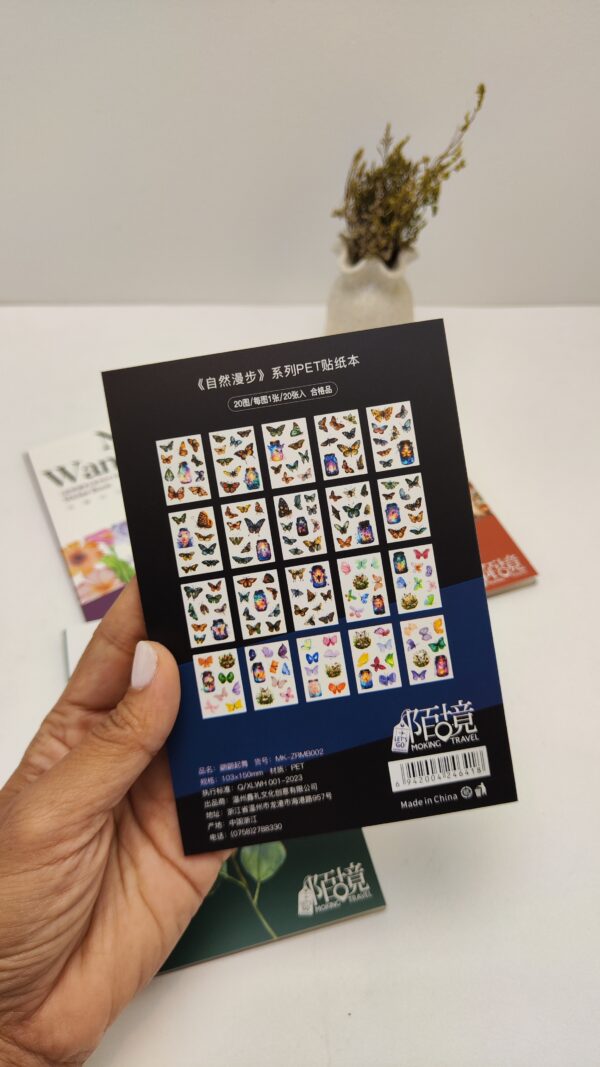 Libros de stickers inspiradas en la naturaleza | Decora con calma y estilo - Imagen 3