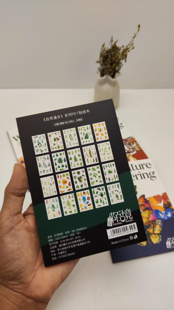 Libros de stickers inspiradas en la naturaleza | Decora con calma y estilo - Imagen 4