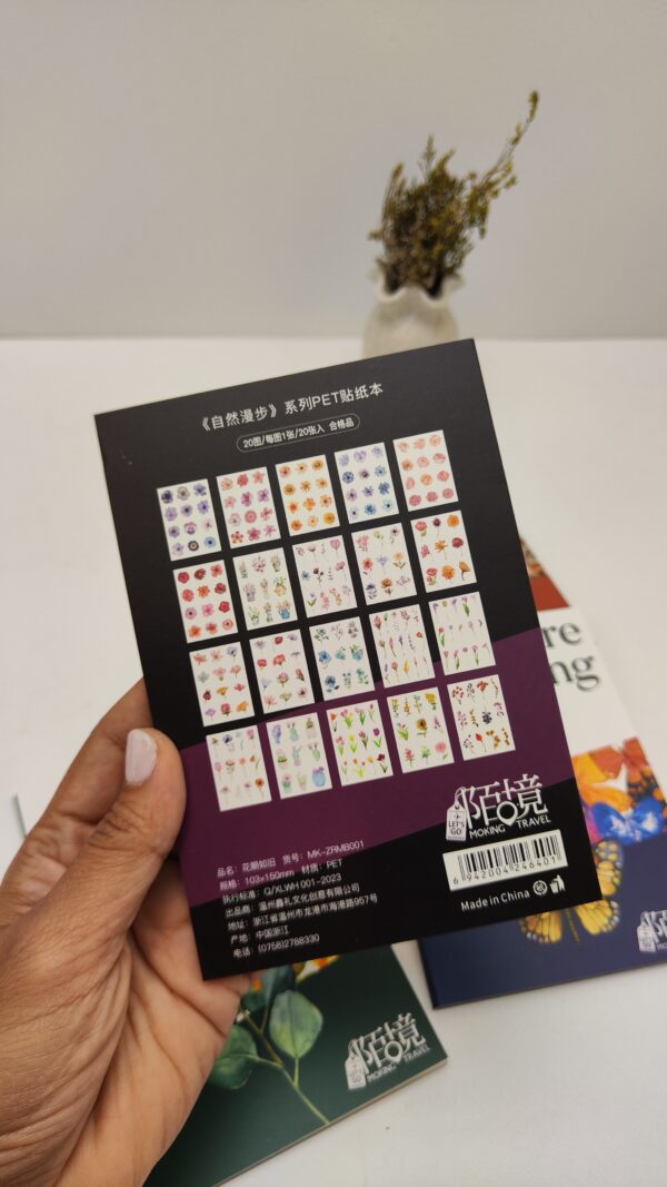 Libros de stickers inspiradas en la naturaleza | Decora con calma y estilo - Imagen 2